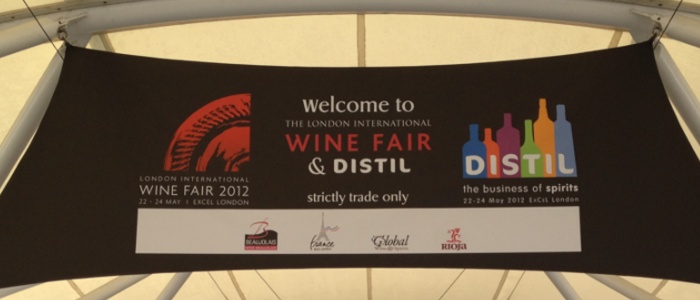 London International Wine Fair 2012 Banner