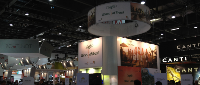 Stand da Wines of Brazil na LIWF2012